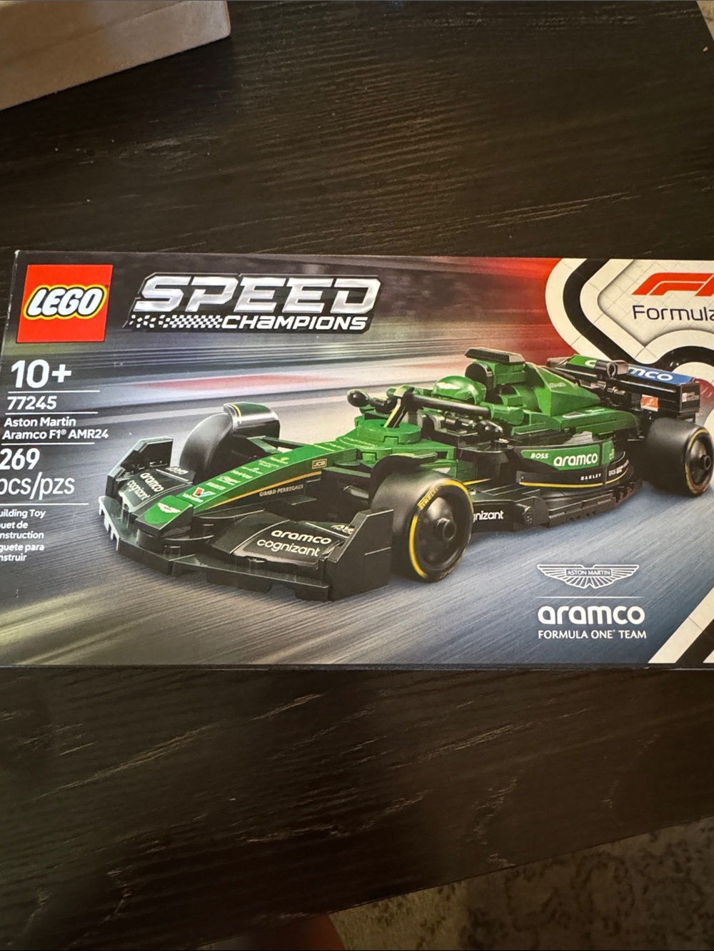 LEGO Speed Champions Aston Martin Aramco F1 AMR24 Set - Green